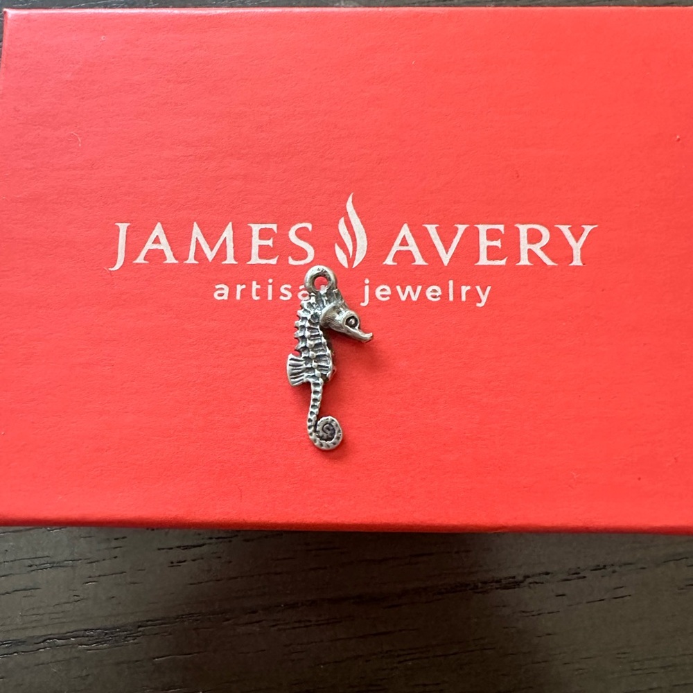 James Avery- retired, hard to find 
Seahorse charm